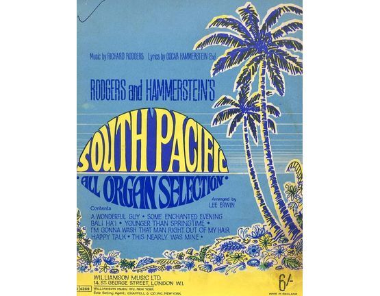 6690 | South Pacific - Organ Selection