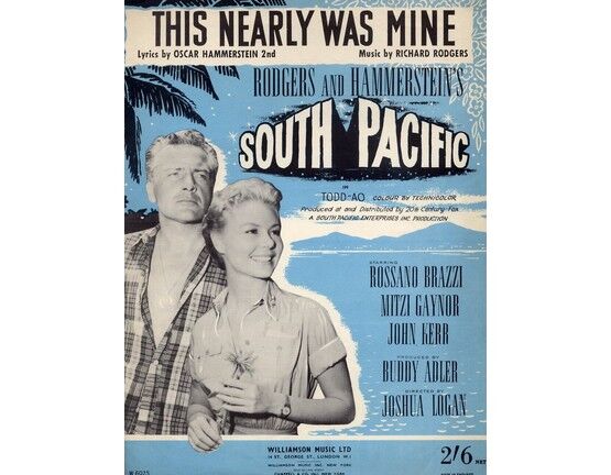 6690 | This Nearly Was Mine from "South Pacific" - Rossano Brazzi and Mitzi Gaymor