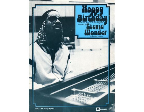 6694 | Happy Birthday -  Featuring Stevie Wonder
