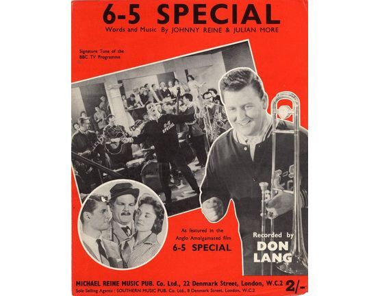 6716 | 6-5 Special - Signature Tune of the BBC TV Programme - A Featured in the Anglo Amalgamated film 6-5 Special - Recorded by Don Lang