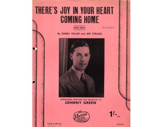 6721 | There's Joy In Your Heart Coming Home - Johnny Green
