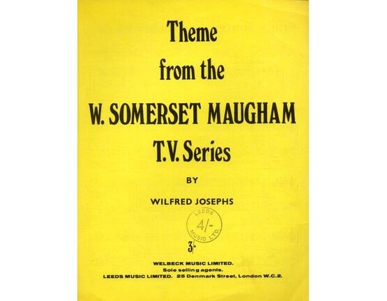 6726 | Theme From the W. Somerset Maugham T.V. Series - Piano Solo