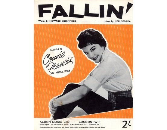 6739 | Fallin' - Song Recorded by Connie Francis