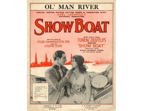 6743 | Ol Man River, from Florenz Ziegfelds "Show Boat"