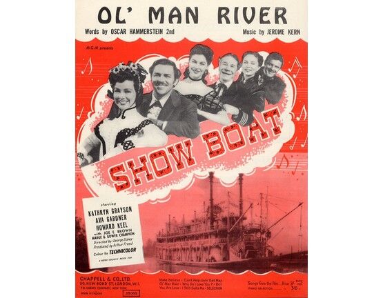 6743 | Ol Man River, from Florenz Ziegfelds "Show Boat" - Featuring Kathryn Grayson, Ava Gardner and Howard Keel