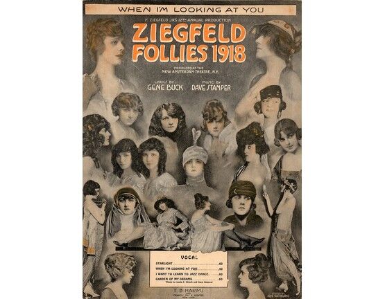 6743 | When I'm Looking at You - Song from "Ziegfeld Follies 1918"