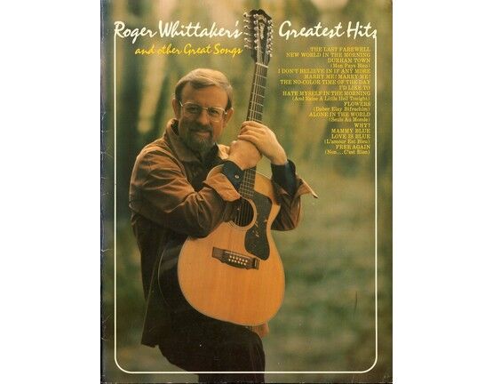 6750 | Roger Whittaker's Greatest Hits and Other Great Songs - with Pictures and Biography