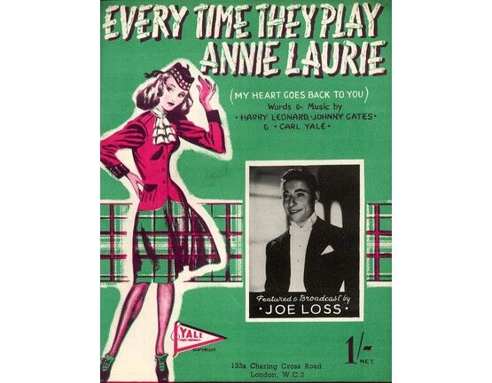6761 | Every Time They Play Annie Laurie (My Heart goes back to you) -  Joe Loss