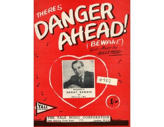 6761 | Theres Danger Ahead! (Beware) - Song - Featuring Denny Dennis