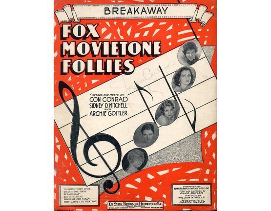 6763 | Breakaway - Song from Fox Movieton Follies
