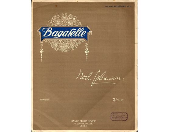 6776 | Bagatelle - For Piano Solo - Pianist Repertoire No. 11