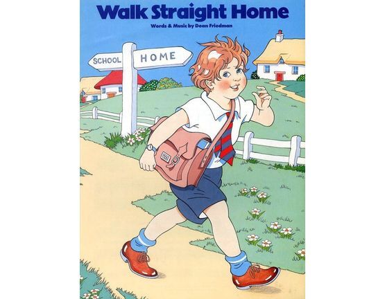 6786 | Walk Straight Home - For Piano and Voice with Guitar chord symbols