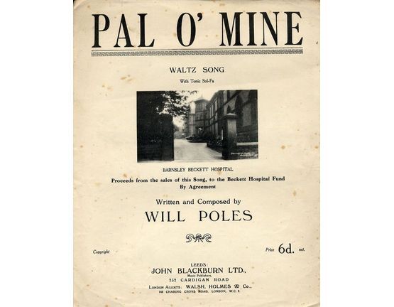 6797 | Pal O' Mine - Waltz Song - with Tonic Sol-Fa