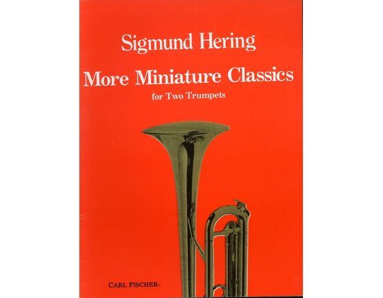 6812 | Sigmund Hering - More Miniature Classics - for Two Trumpets