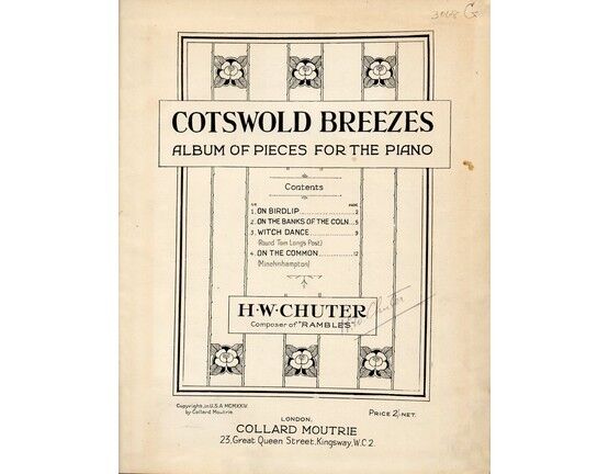 6816 | Cotswold Breezes - Album of Pieces for the Piano - Piano Solo
