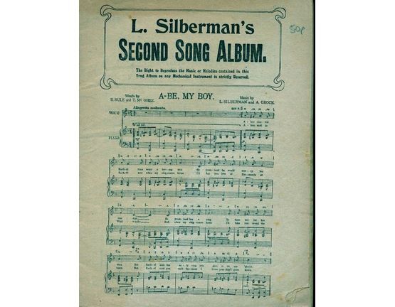 6817 | L. Silberman's Second Song Album  - With Tonic Sol-Fa