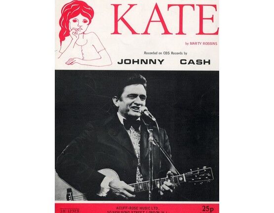 6835 | Kate - Song - Featuring Johnny Cash