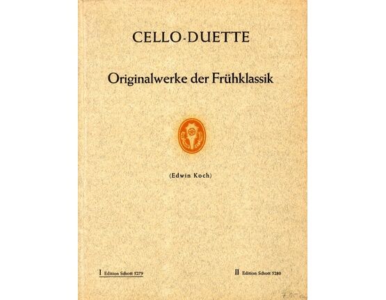 6847 | Cello Duette - Originalwerke der Fruhklassik - Heft 1