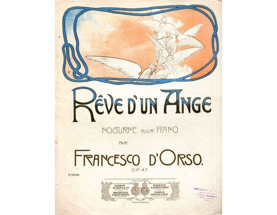 6847 | Reve d'un Ange - Nocturne for Piano - Op. 47