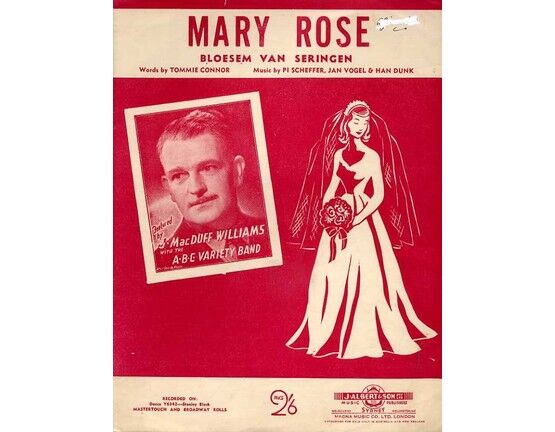 6865 | Mary Rose (Bloesemvan Seringen) - Featuring J. MacDuff Williams