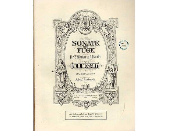 6868 | Mozart - Sonate und Fuga for Two Pianos