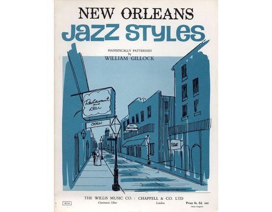 6869 | New Orleans  - Jazz Styles - Eloquently devised for the Keyboard and Pianistically Patterned