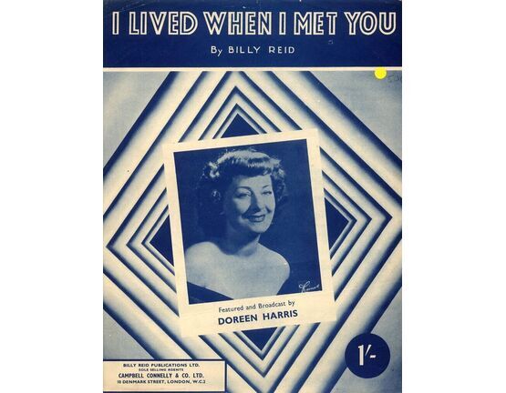 6873 | I Lived When I met You - Song Featured and Broadcast by Doreen Harris