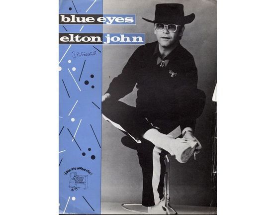 6891 | Blue eyes - Elton John - For Piano and Voice with Guitar chord symbols