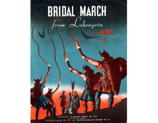 6905 | Wagner - Bridal March - From 'Lohengrin' - For Piano Solo