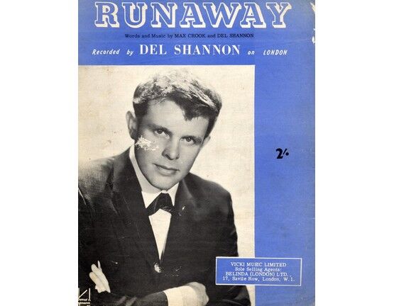 6915 | Runaway - Song - Featuring Del Shannon