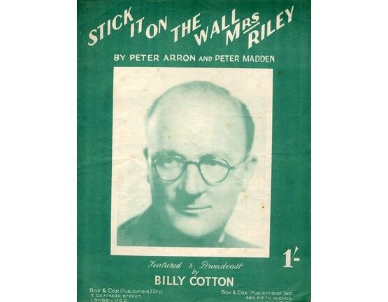 6921 | Stick it on the wall Mrs Riley - Billy Cotton