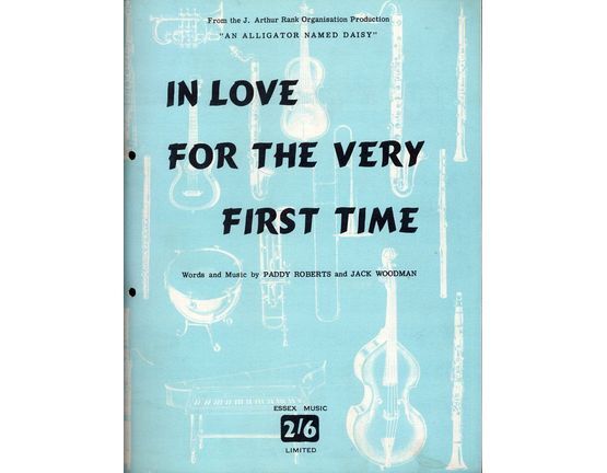 6943 | In Love for the Very First Time -  As performed by Jean Carson in "An Alligator Named Daisy"