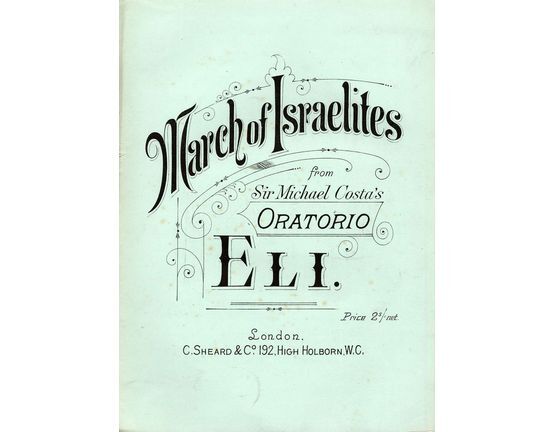 6948 | March of the Israelites - From the oratorio Eli - For Piano