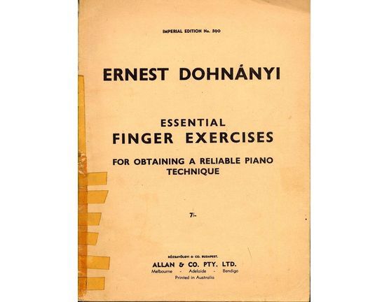 6951 | Essential Finger Exercises for Obtaining a Reliable Piano Technique