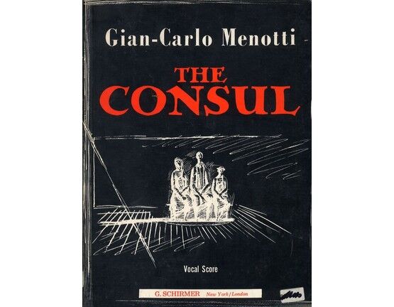6953 | Menotti - The Consul - Musical Drama in 3 Acts - Vocal Score