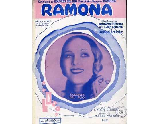 6955 | Ramona - Song featuring Dolores del Rio
