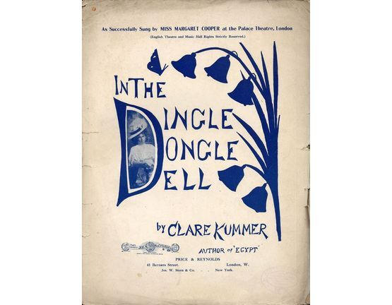 6971 | In The Dingle Dongle Dell - Song Successfully Sung by Miss Margaret Cooper at The Palace Theatre, London