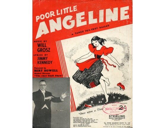 6990 | Poor Little Angeline - Featuring Bert Howell Musical Director of The 1937 Shell Show
