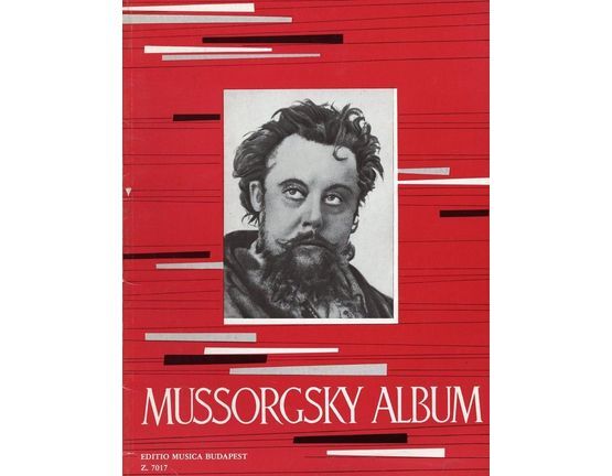 7026 | Mussorgsky Album for Piano - Editio Musica Budapest No. Z. 7017