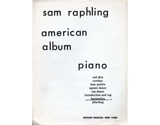 7027 | Harmonica - From American Album for Piano