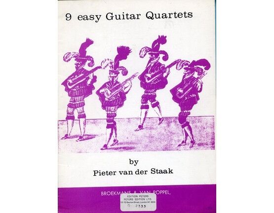 7051 | 9 Easy Guitar Quartets