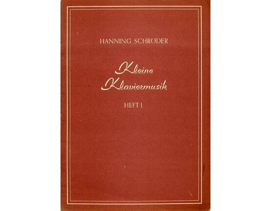 7056 | Hanning Schroder - Kleine Klaviermusik - Heft I