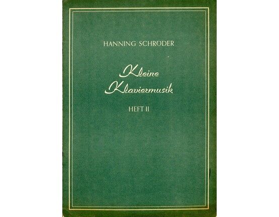 7056 | Hanning Schroder - Kleine Klaviermusik - Heft II