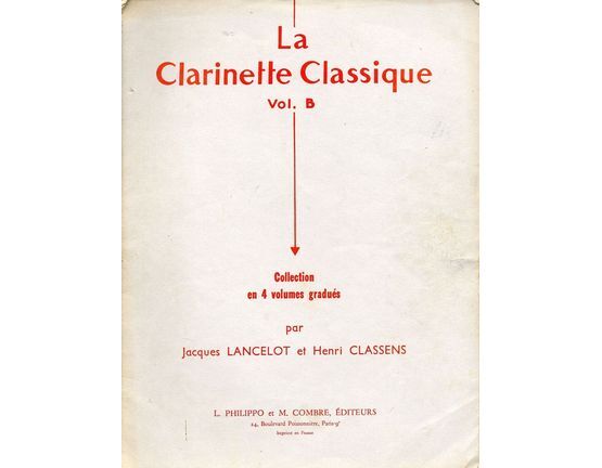 7074 | La Clarinette Classique - Vol. B