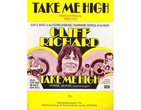 7094 | Take Me High - Cliff Richard in the Original soundtrack Take Me High recorded on EMI
