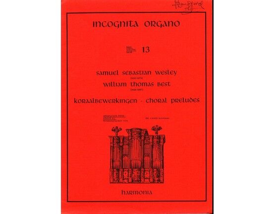 7100 | Choral Preludes - Incogita Organo Series Volume 13