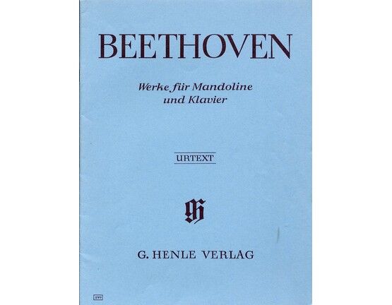 7118 | Beethoven - Works for Mandolin and Piano - Urtext Edition