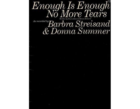 7138 | Enough is Enough No More Tears - Recorded by Barbra Streisand