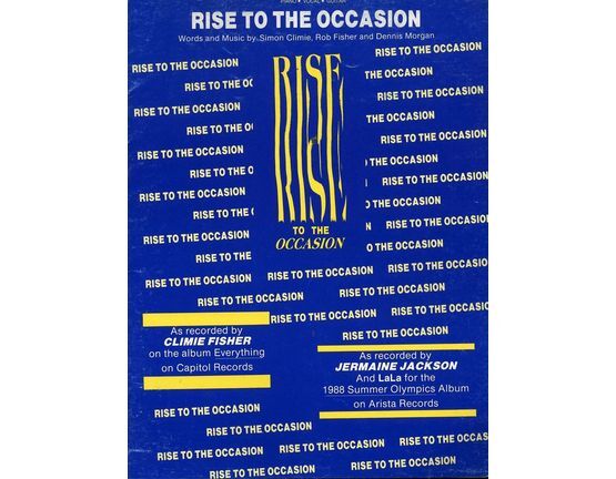 7138 | Rise to the Occassion - Recorded by Climie Fisher