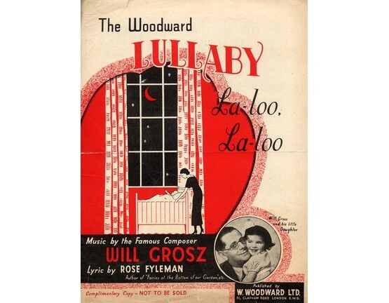 7148 | The Woodward Lullaby  (La Loo La Loo) - Will Grosz